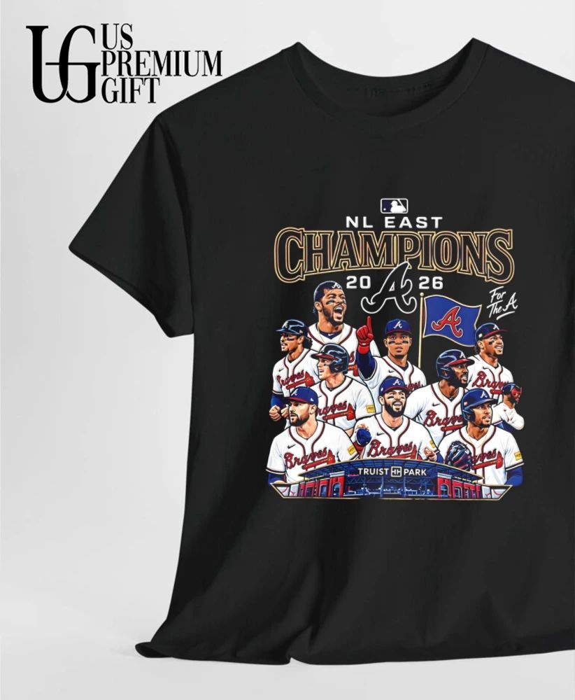 Atlanta Braves 2026 NL East Champions Baseball Team shirt