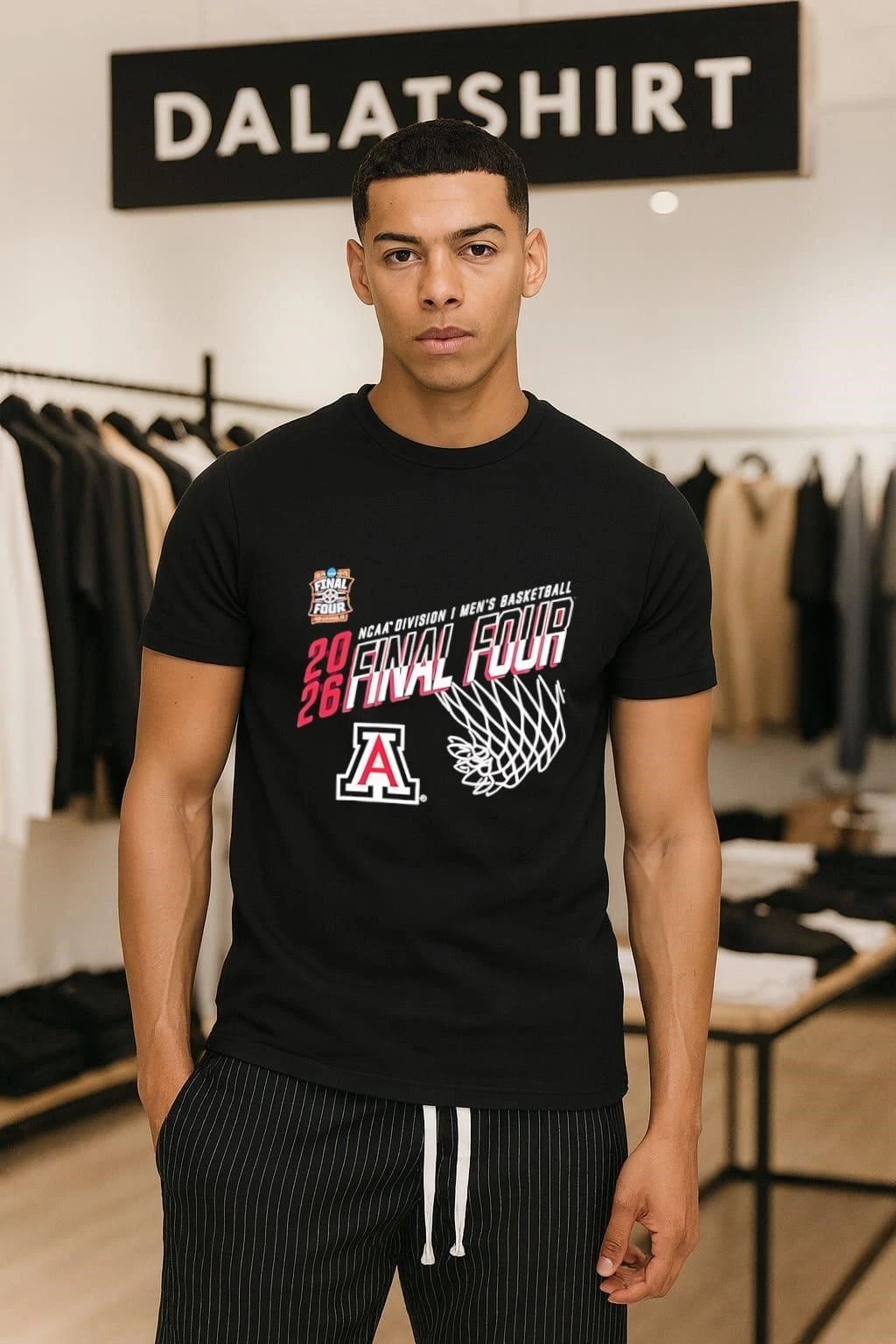 Arizona wildcats 2026 ncaa Division I men’s basketball final four net shirt