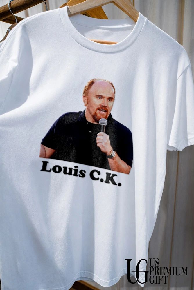 Louis CK Comedian Portrait Performing Comedy Stand Up shirt