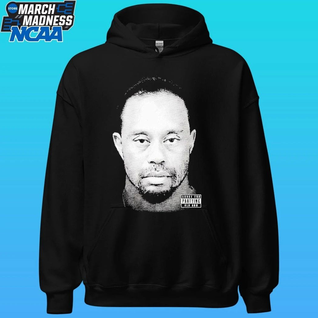 Tiger Woods Party Boy TW Mugshot Shirt
