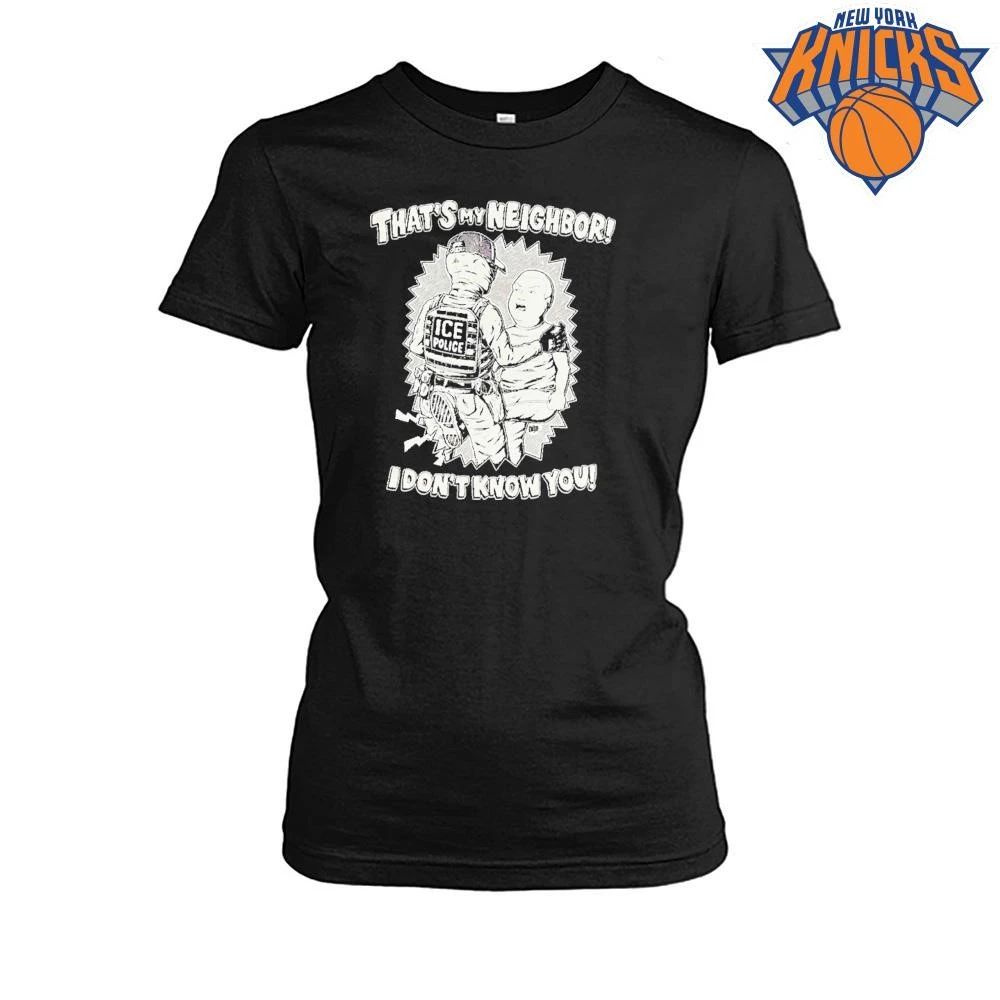 Thats My Neighbor I Dont Know You Bobby Hill ICE Police King Of The Hill Shirt