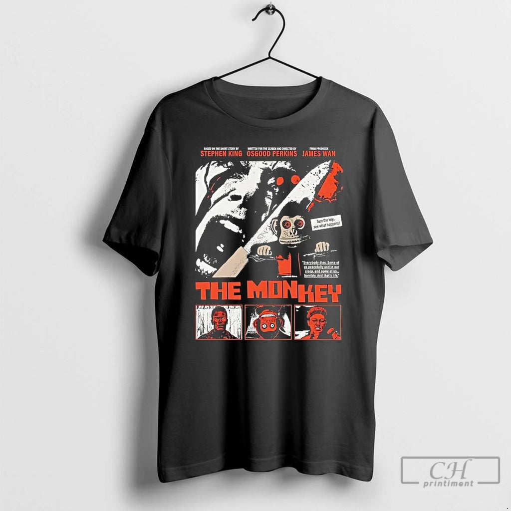 Premium The Monkey Turn The Key See What Happens T Shirts