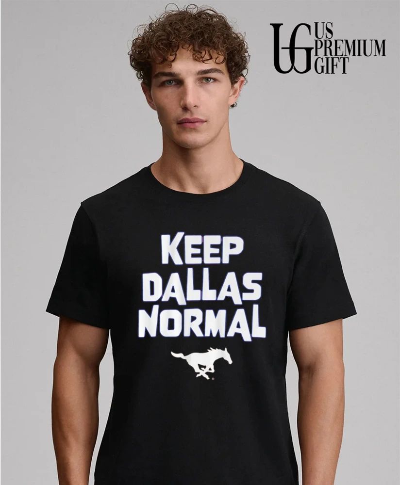 Keep Dallas Normal SMU Mustangs 2026 logo shirt