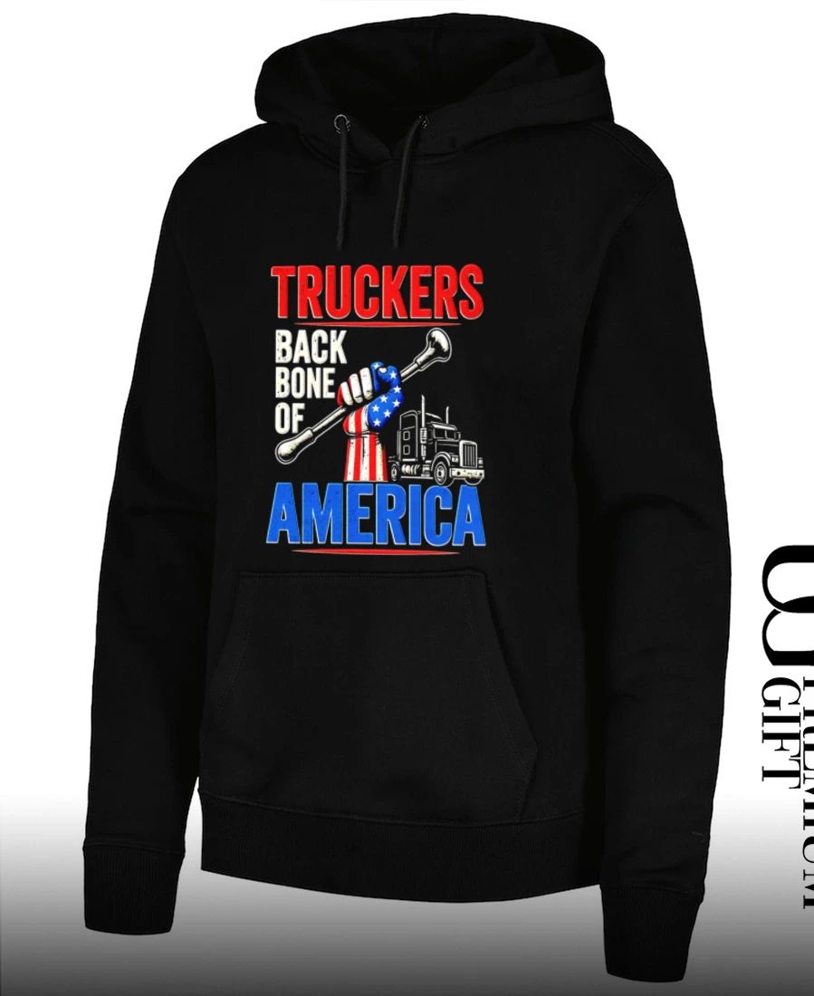 Truckers Backbone of America truck driver shirt