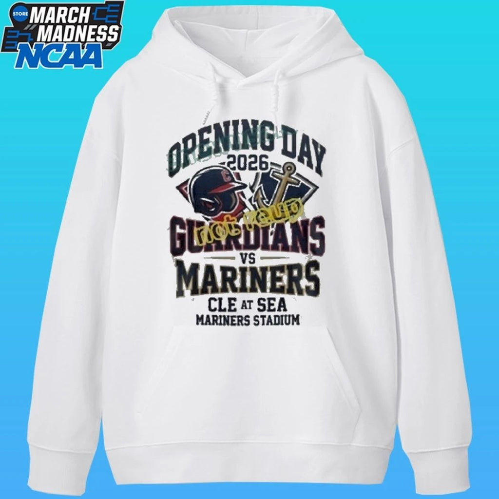 Guardians Vs Mariners Cle At Sea Mariners Stadium Opening Day 2026 Sport Shirt