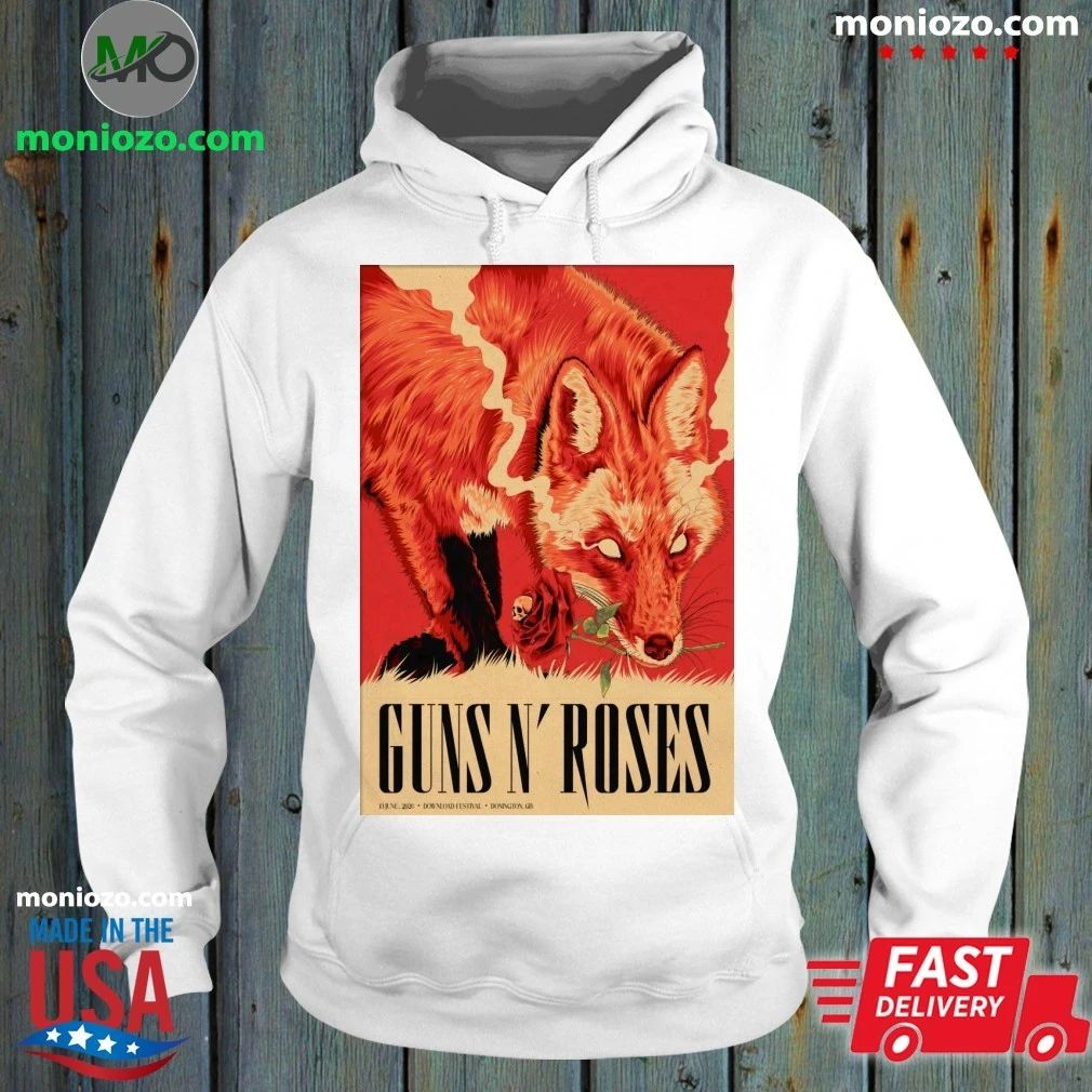 Original Guns N’ Roses Castle Donington Leicestershire June 13 2026 Poster T-Shirt