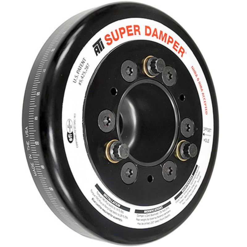 ATI Damper – 7.074in – Alum LW – Honda K20 – Race Only – No Belt Drives