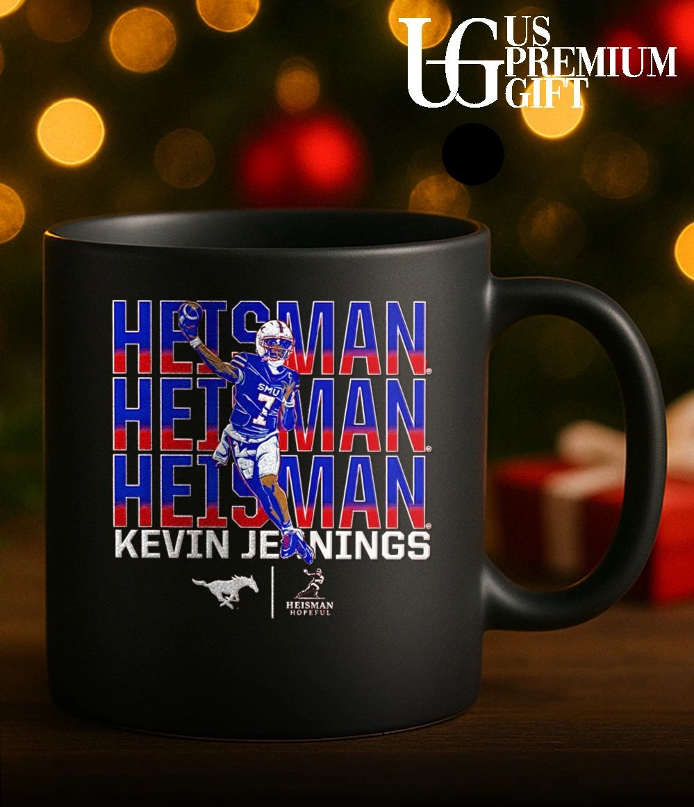Kevin Jennings Heisman Hopeful SMU Mustangs Football signature 2026 shirt