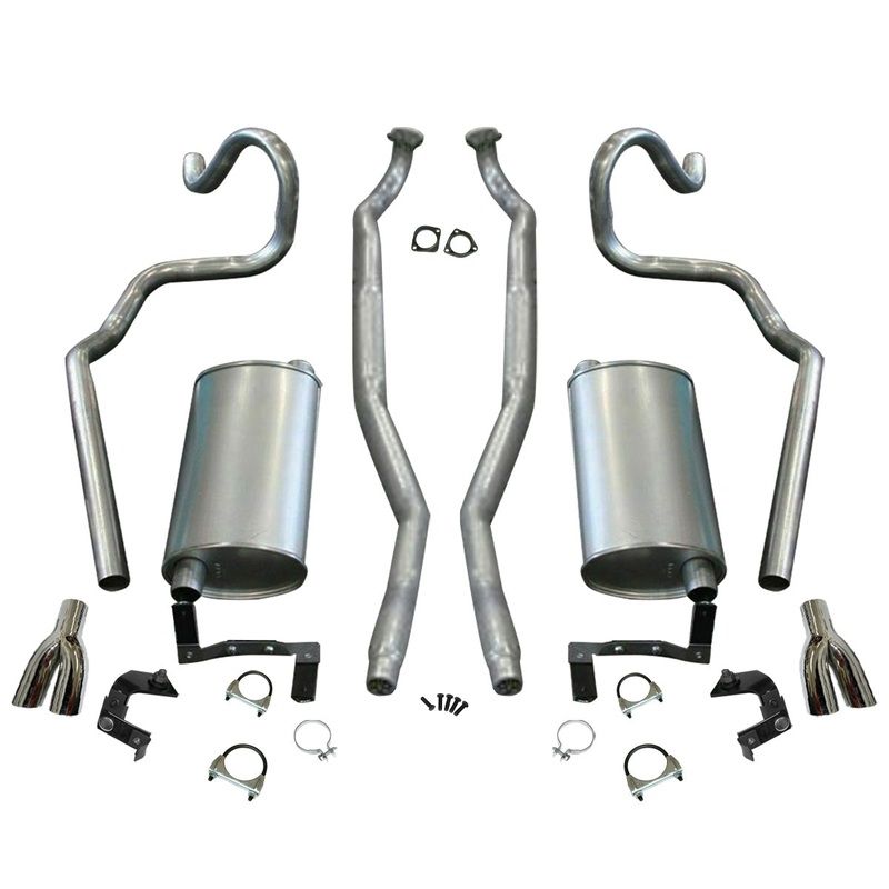 1970-71 Pontiac GTO, GT-37 Ram Air MT/AT Oversized 2 1/4″+ Exhaust Kit