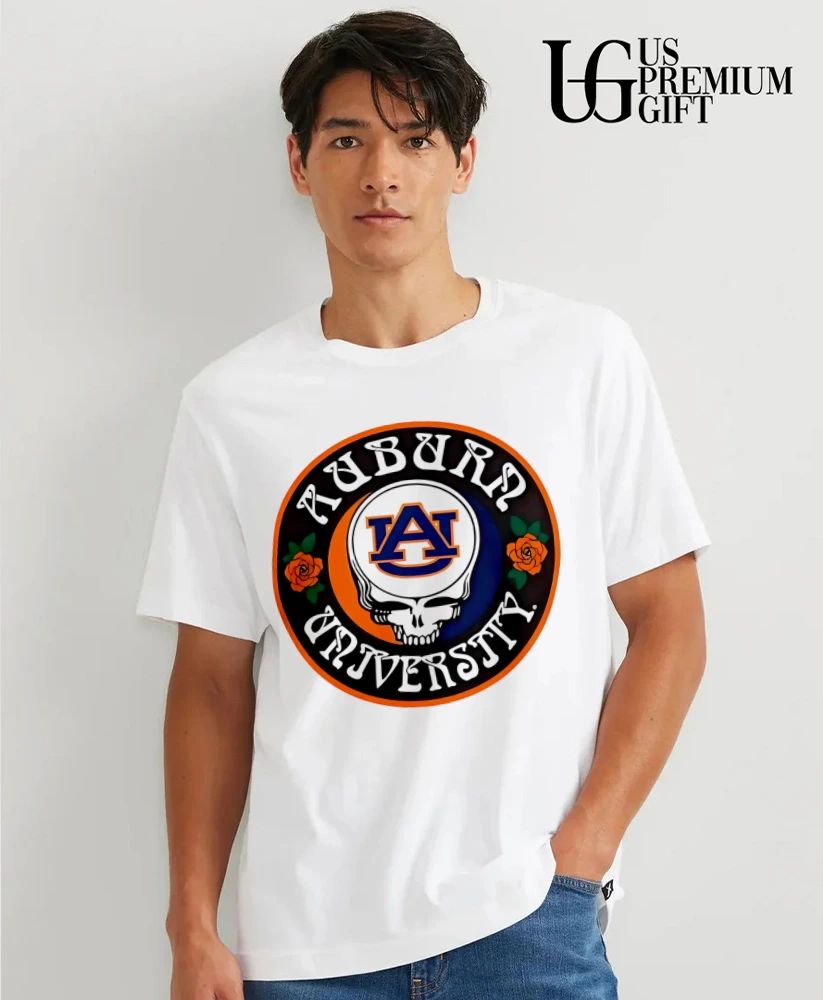 Auburn Tigers Grateful Dead Run For The Roses 2026 logo shirt