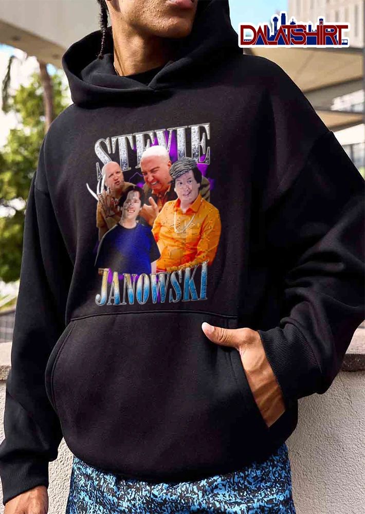 Stevie Janowski three men smiling portrait style shirt