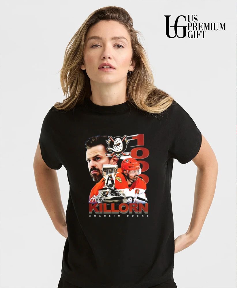 Alex Killorn Killorn 1000 Anaheim Ducks hockey signature shirt