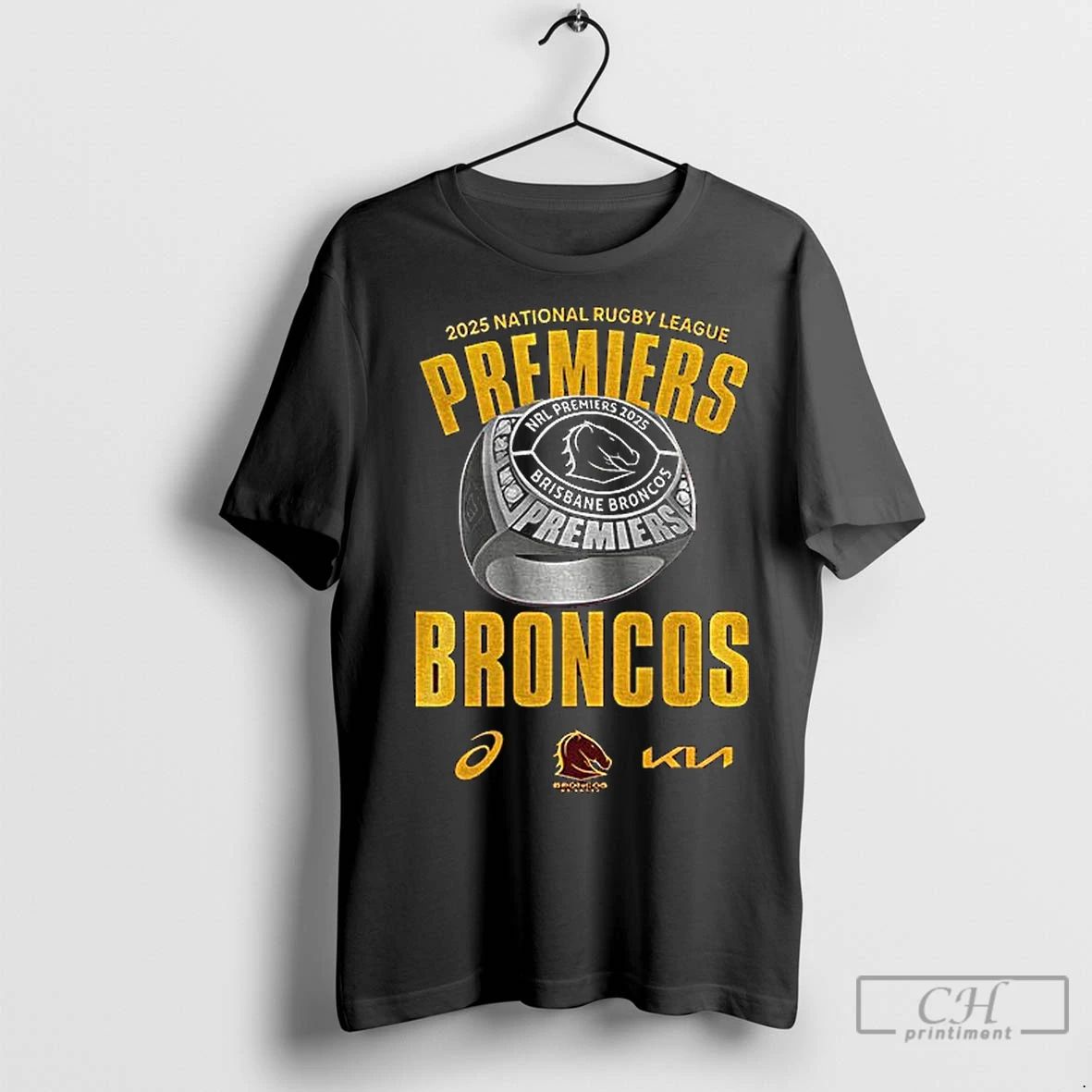Premium Brisbane Broncos National Rugby League Premiership Champions 2025