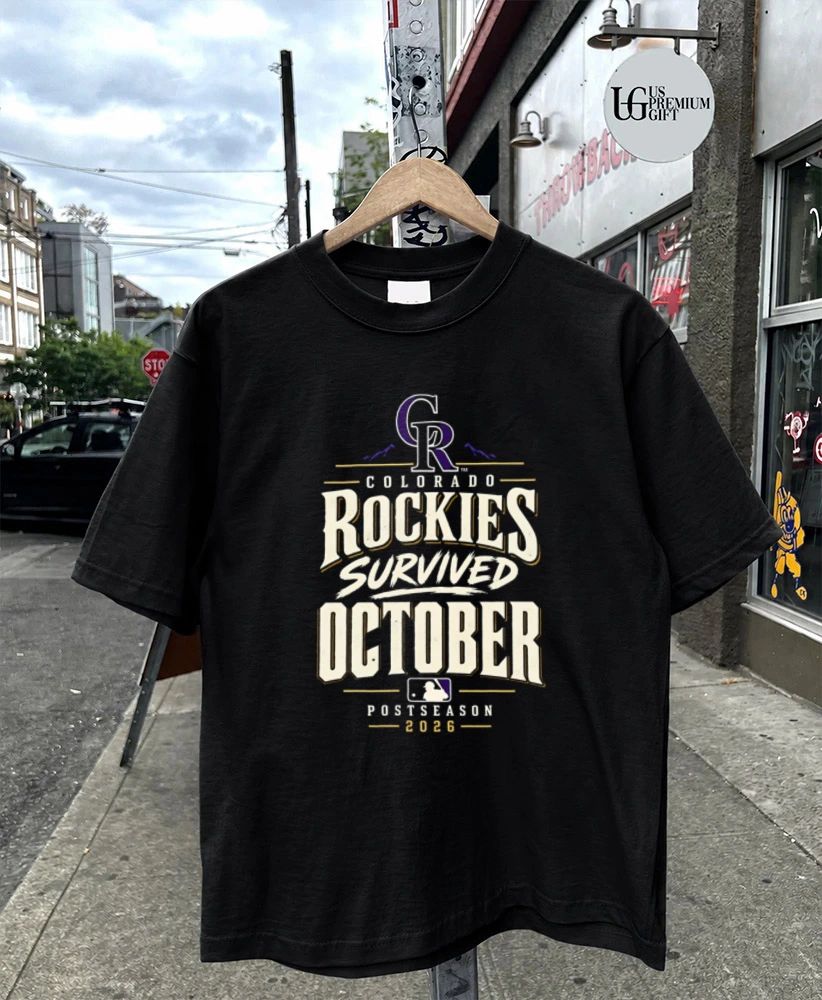 Colorado Rockies Baseball Survived October Postseason 2026 shirt