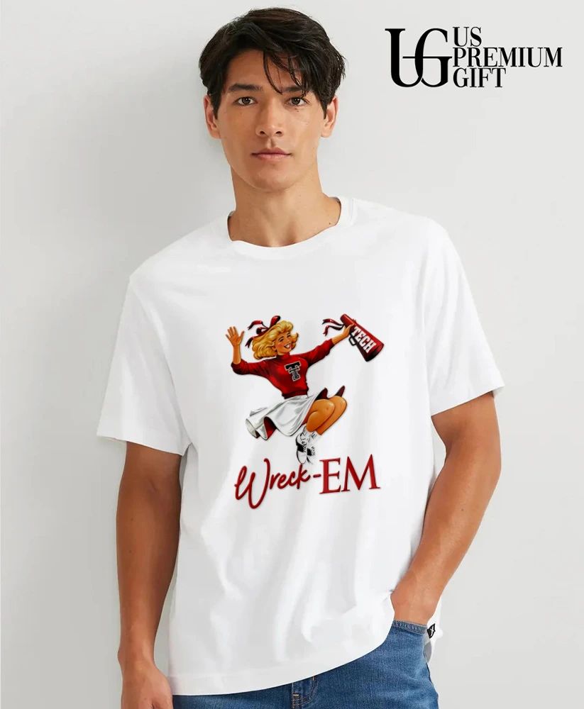 Texas Tech Wreck-Em Cheerleader shirt