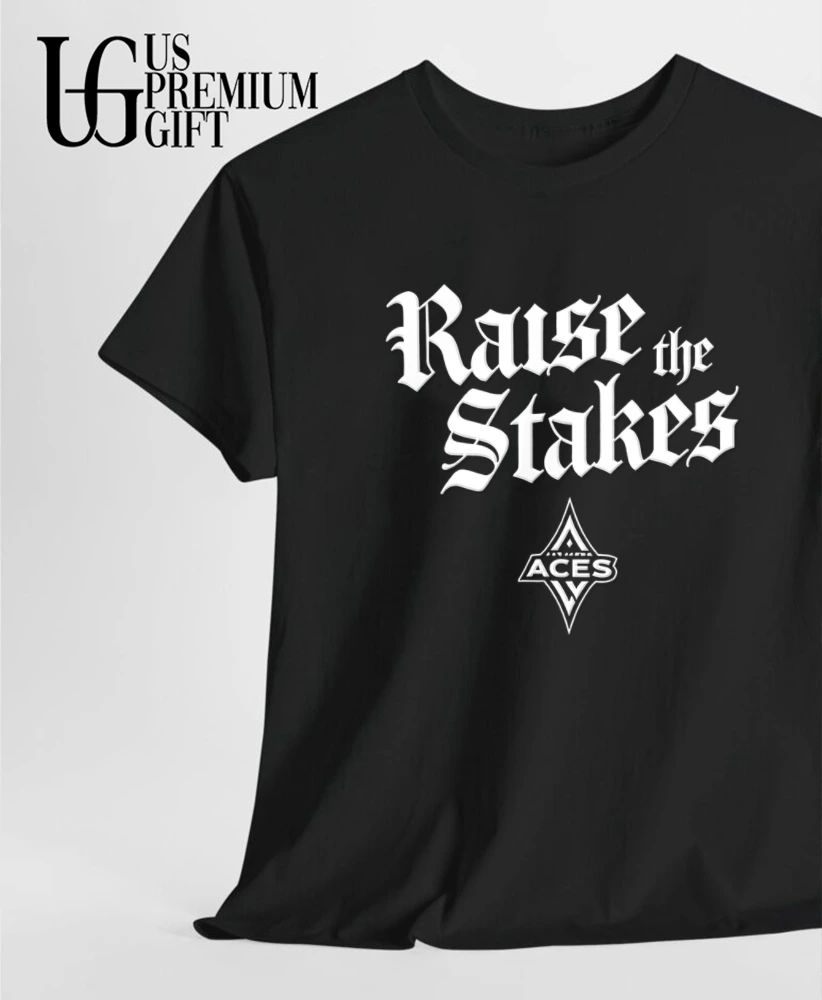Las Vegas Aces Raise the Stakes WNBA Basketball logo shirt