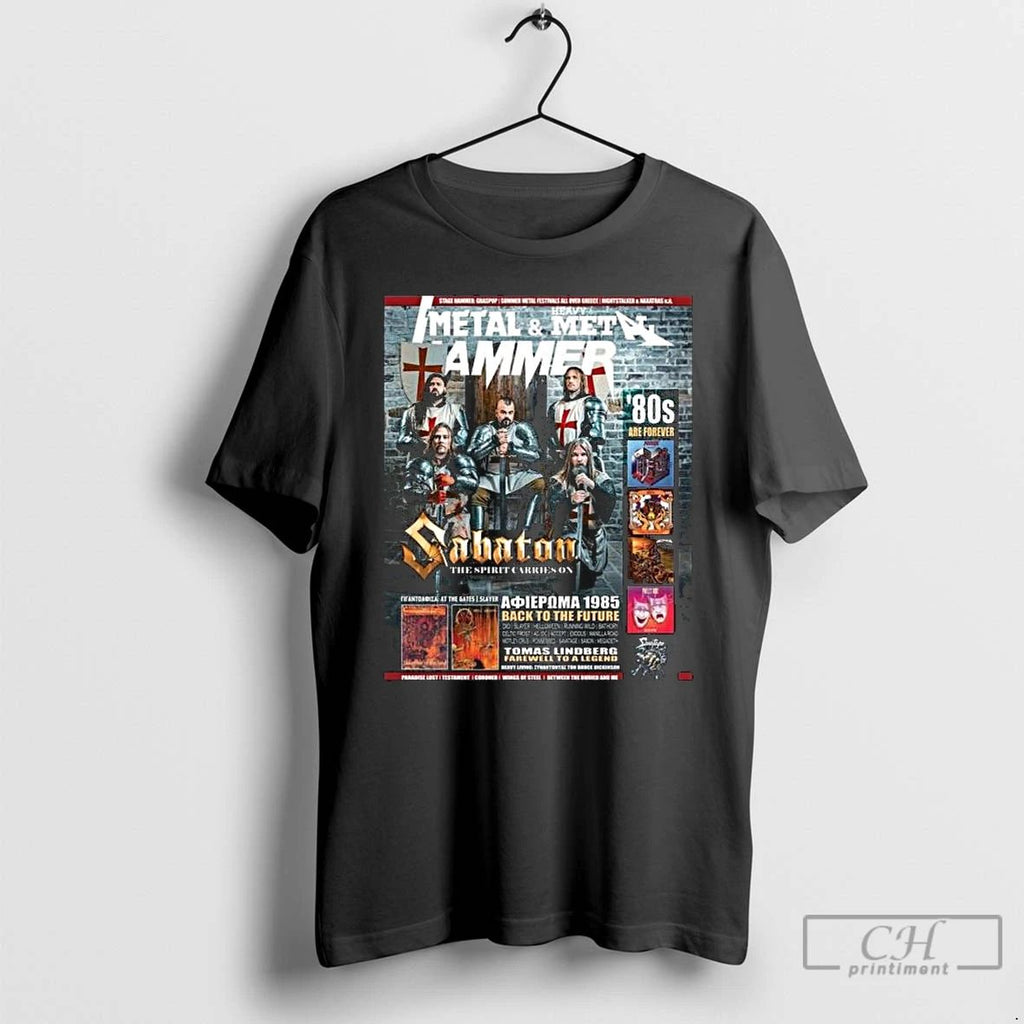 Classic Sabaton On The Cover Of Metal Hammer Greece October Issue 2025 The Spirit Carries