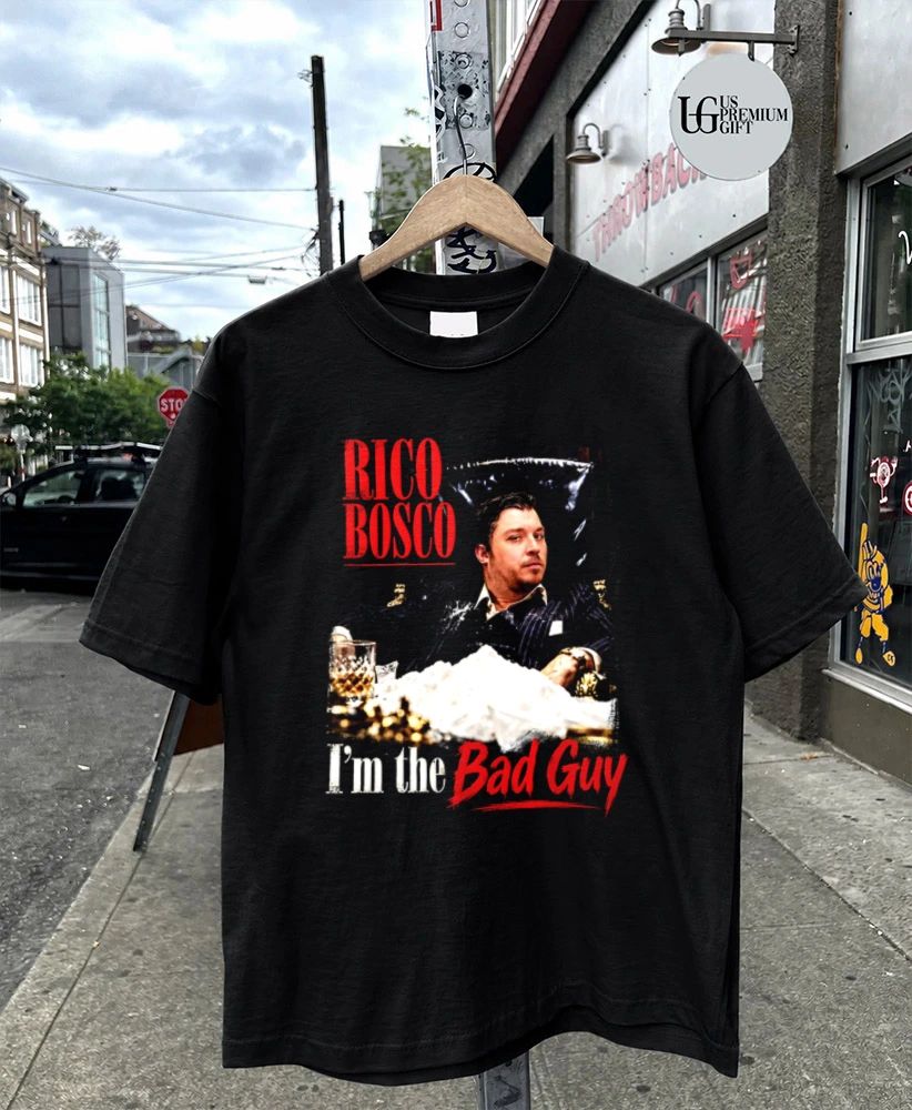 Rico Bosco I’m The Bad Guy graphic shirt