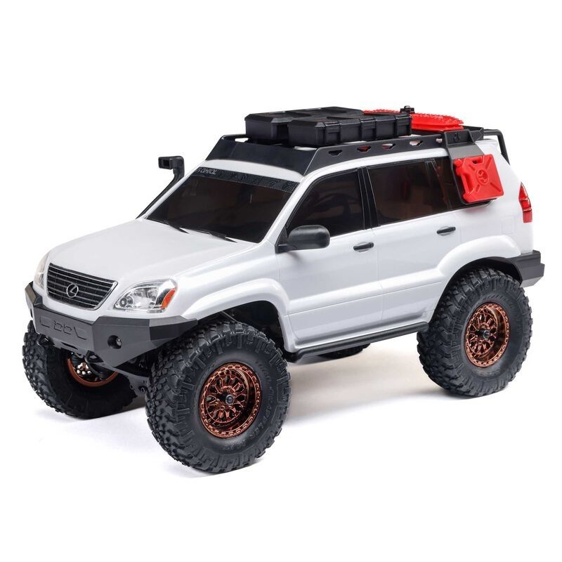 Axial 1/24 SCX24 Lexus GX 470 4X4 Rock Crawler RTR – White