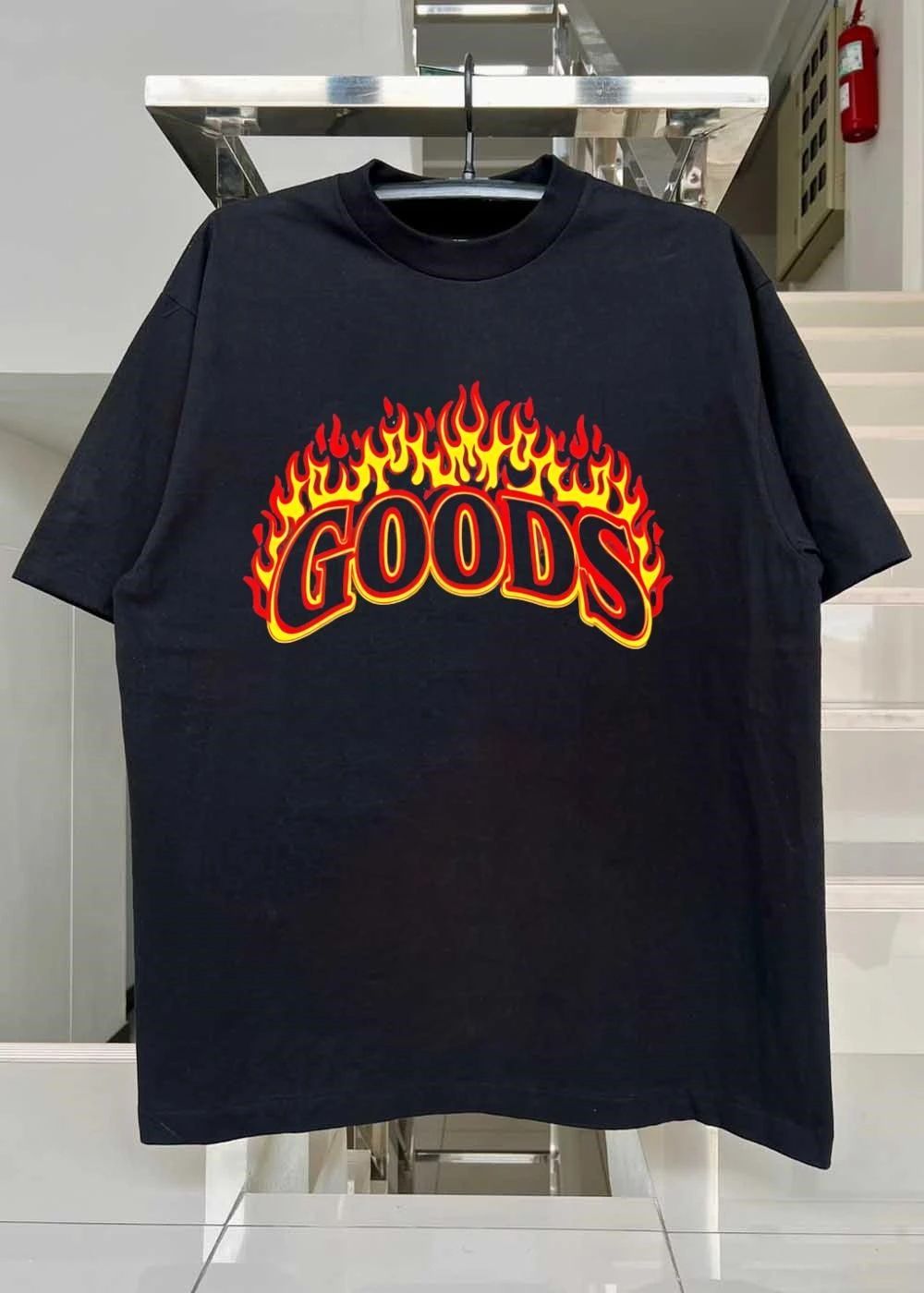 Goods Fire Flame Logo T-Shirt