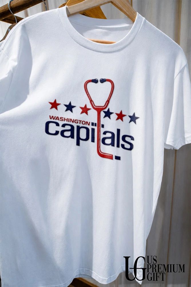Washington Capitals Stethoscope Medical logo shirt