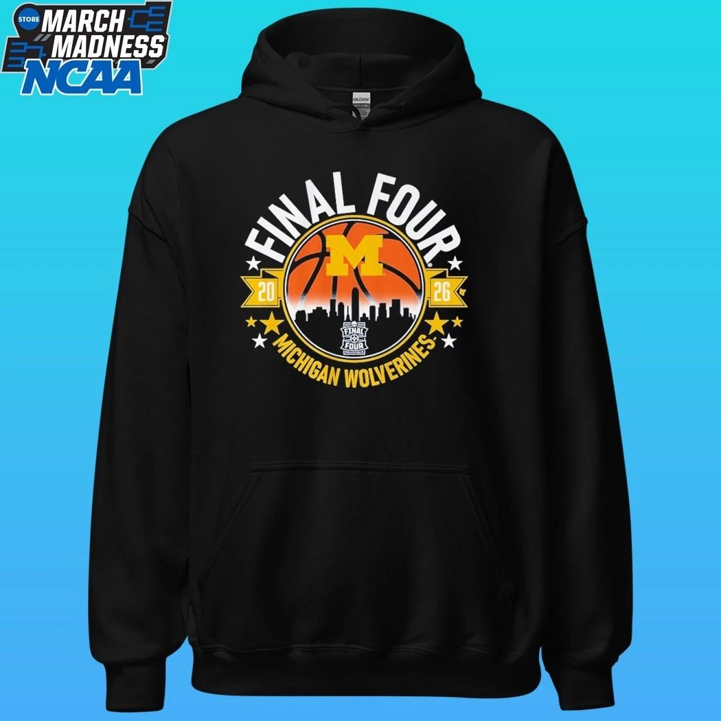 Michigan Wolverines MBB 2026 Final Four Shirt