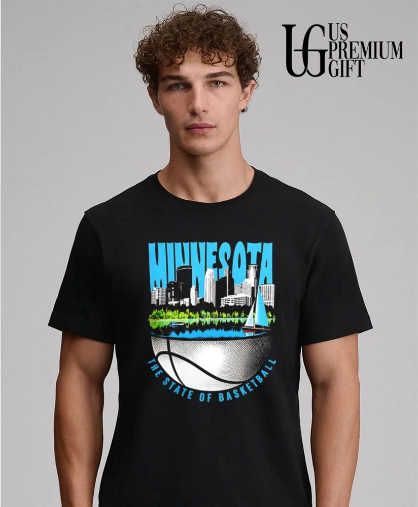 Minnesota The State Of Basketball NBA Minneapolis shirt