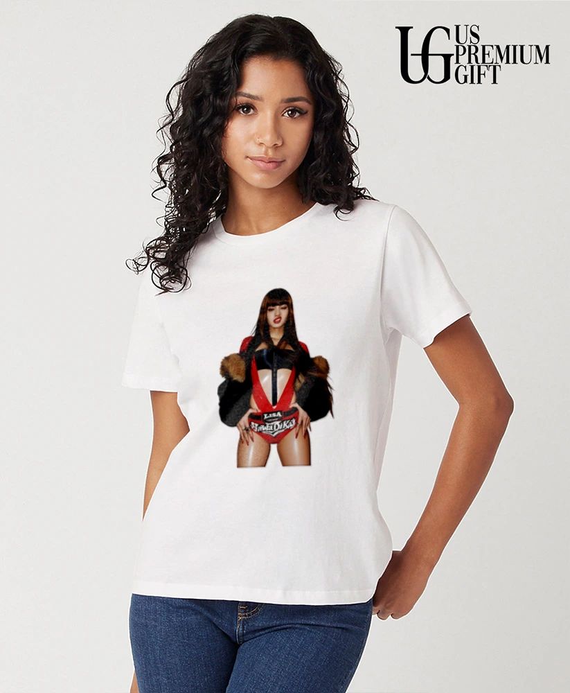 SawaDika Portrait Blackpink K-pop Lalisa Manobal shirt