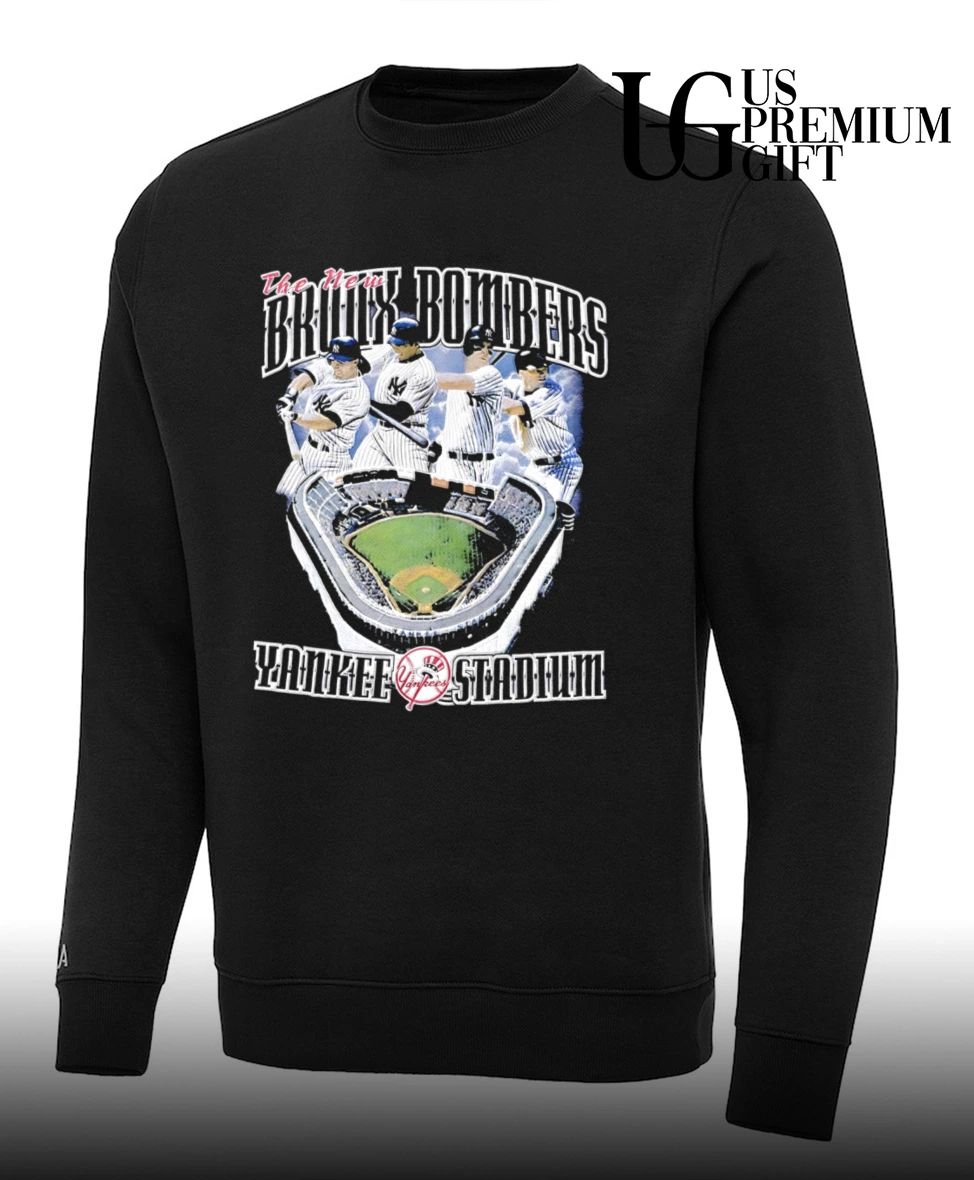 Derek Jeter Bernie Williams Paul O’Neill The New Bronx Bombers Yankee Stadium shirt