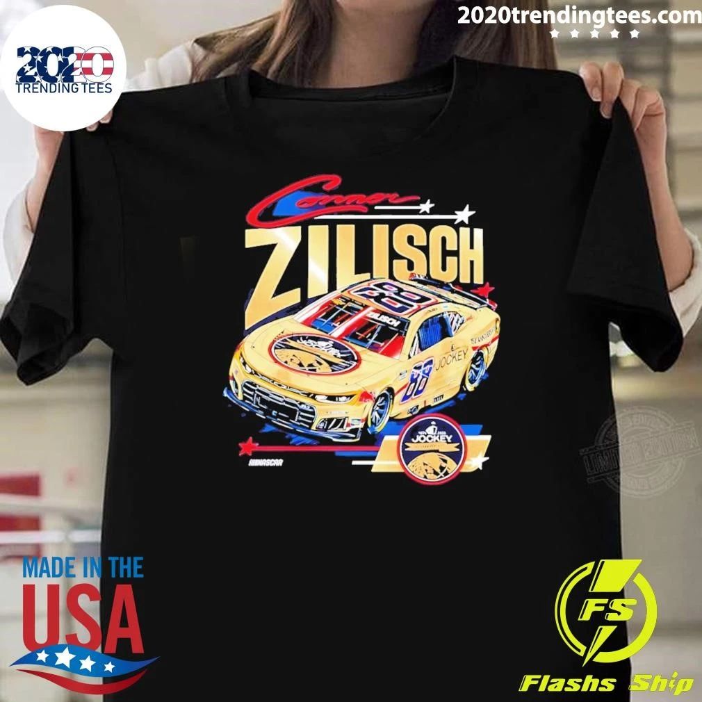NASCAR Connor Zilisch Jockey 150th Anniversary Car 2026 Tee Shirt