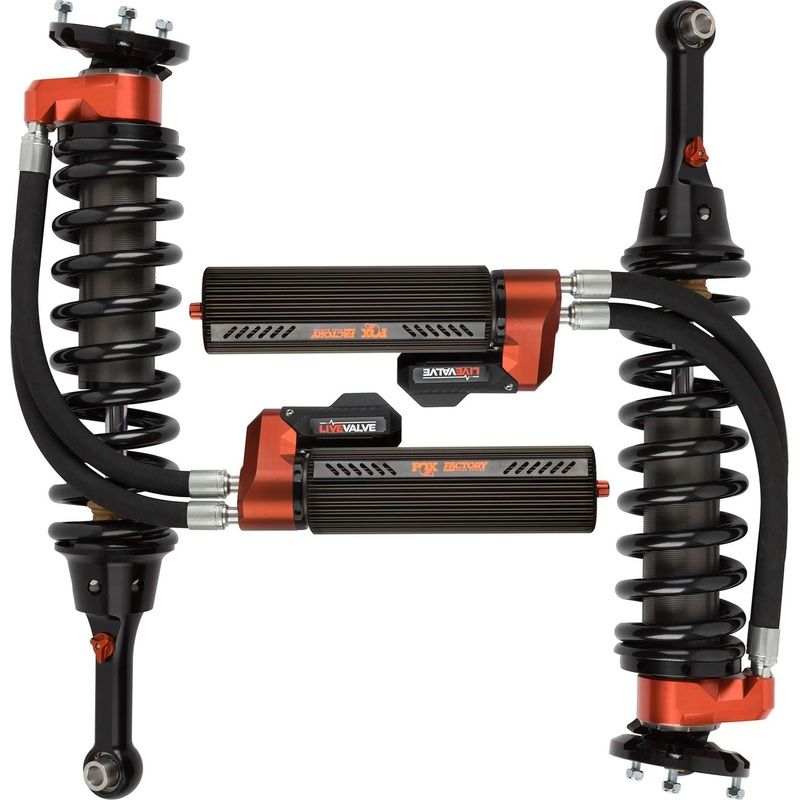 Fox 3.0 Factory Race Series Coilovers Adjustable w/ Internal Bypass Front Pair for 2019-2020 Ford F150 Raptor 4WD RWD w/2″ lift