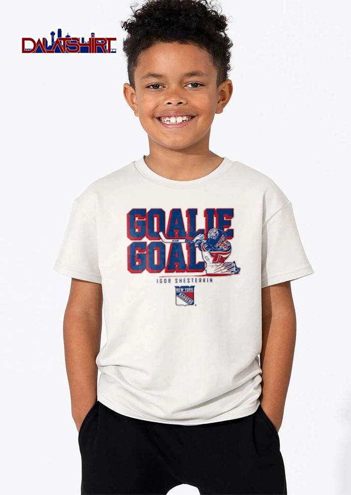 New York Rangers Igor Shesterkin Goalie Goal 31 hockey shirt
