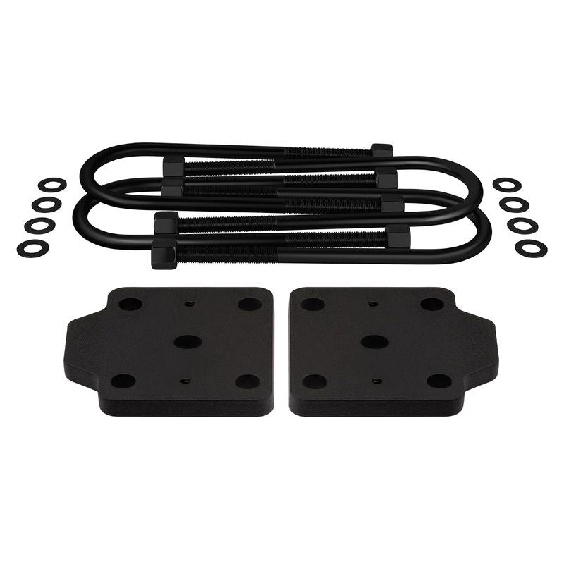 2000-2010 GMC Sierra 3500HD U-Bolt Flip Striker Plates with 5/8″ U-Bolts Kit 2WD 4WD