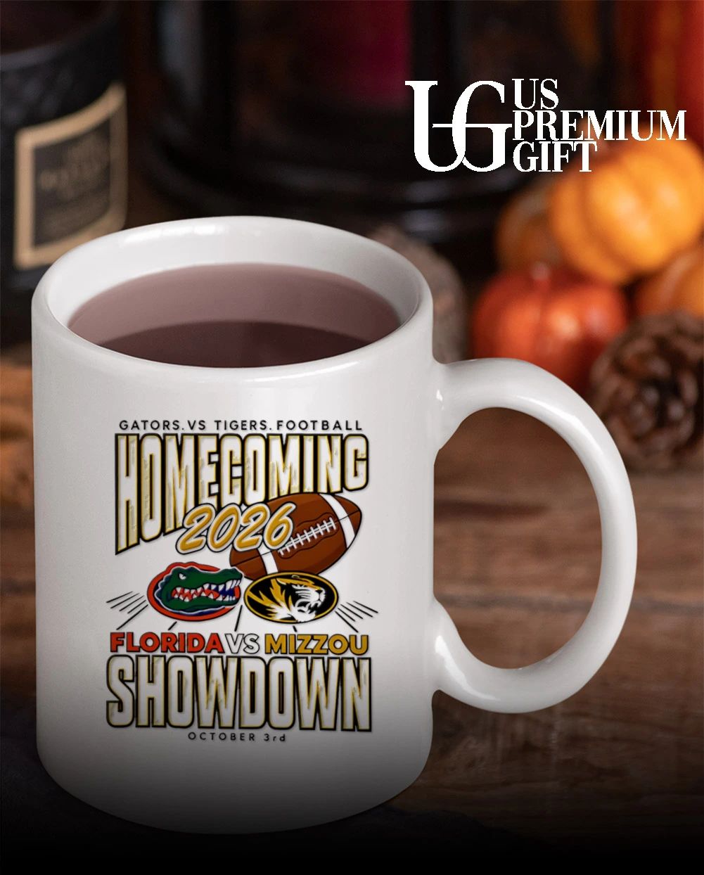 Missouri Tigers vs Florida Gators 2026 Homecoming Showdown logo shirt