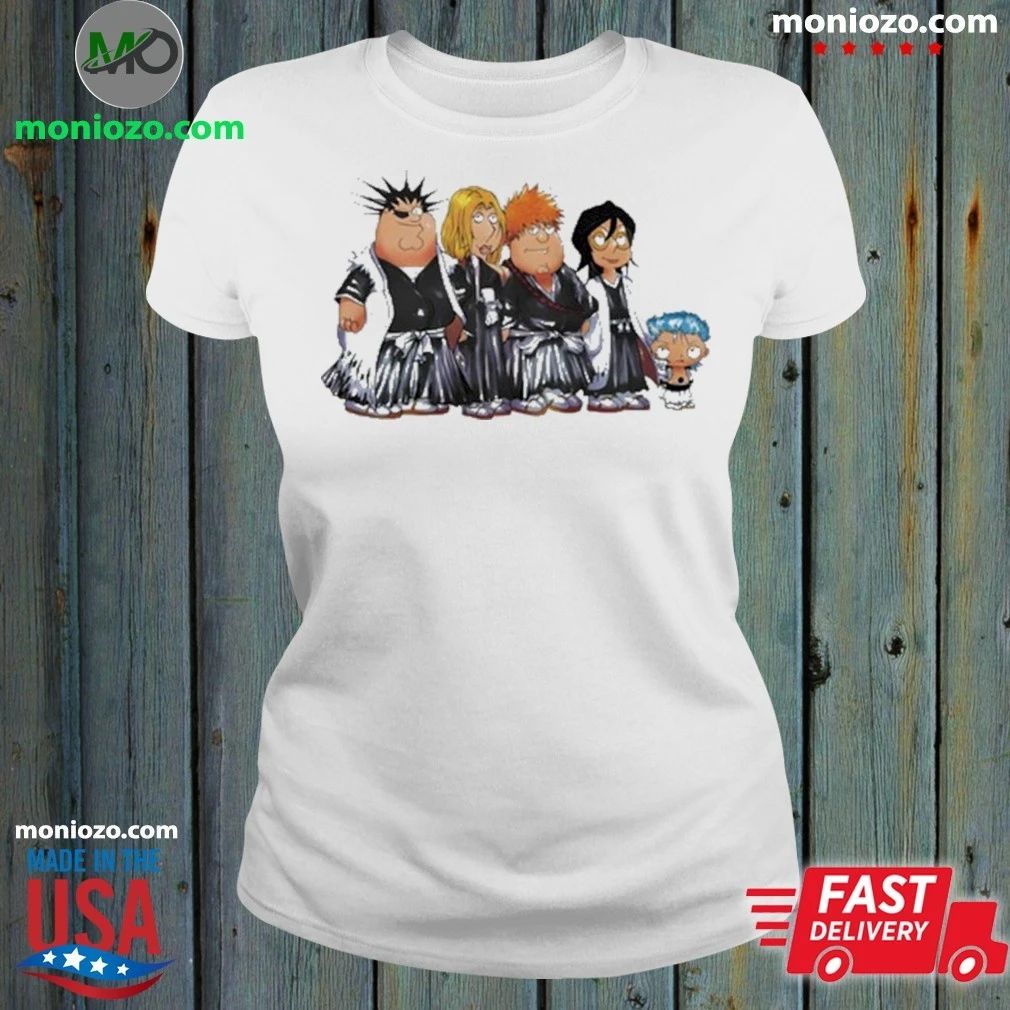 Original Family Guy x Bleach Soul Reapers T-Shirt