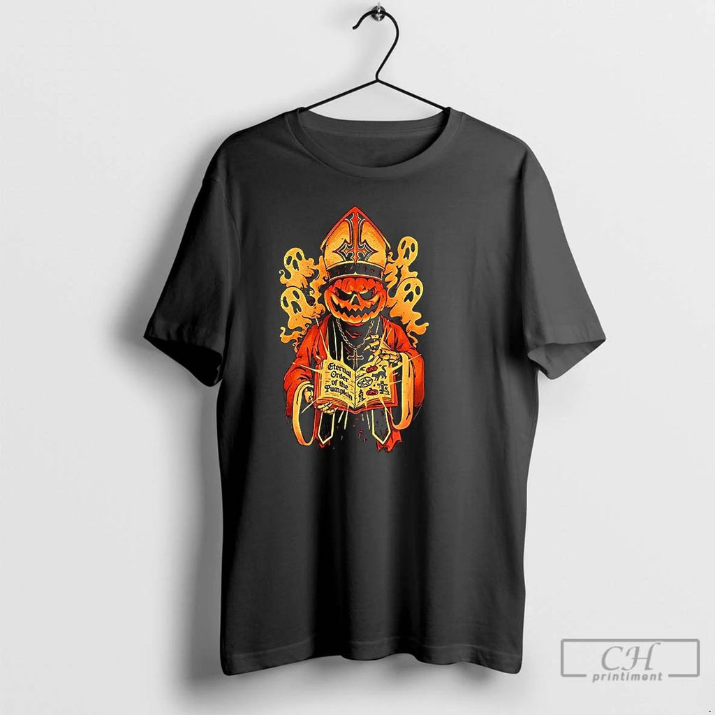 Classic Eternal Order Of The Pumpkin Pope Ritual Halloween T Shirts Hoodie Longsleeve