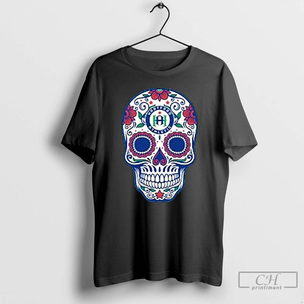 Classic Hartford Heather Kelly Skull Long Sleve T Shirts Hoodie Longsleeve