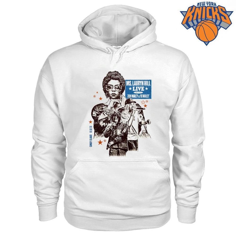 Ms Lauryn Hill Live with Zion Marley YG Marley concert Canary Islands music tour graphic print vintage T shirt