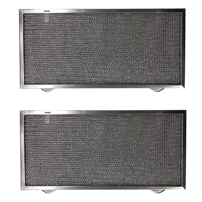 Replacement Aluminum Filters Compatible with Air King CF-01S,GC-7515, -9-3/8 x 10-1/2 x 3/8 (2 TS LS 1PT LS) (2-Pack)