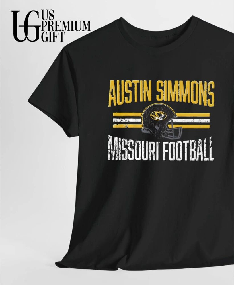 Austin Simmons Missouri Tigers football helmet shirt