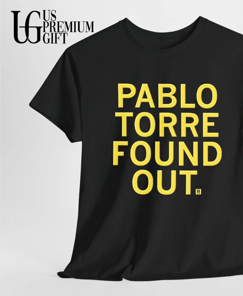 Pablo Torre Found Out podcast sports media shirt