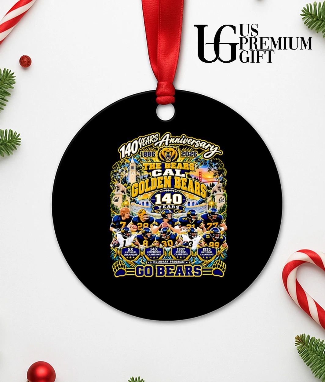 California Golden Bears 140th years Anniversary 1886-2026 go Bears shirt