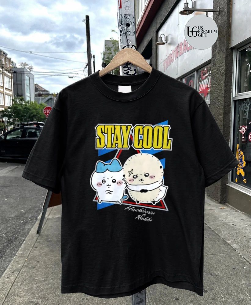 Hachiware and Rakko Stay Cool shirt