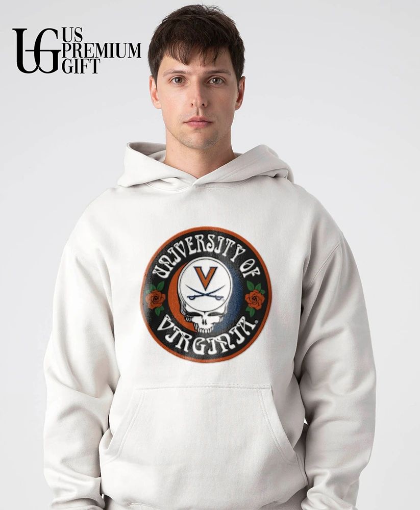 Virginia Cavaliers Grateful Dead Run For The Roses 2026 logo shirt