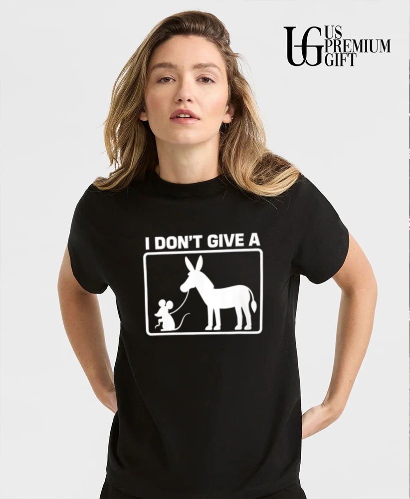 I don’t give a Rat walking Donkey Sarcastic shirt