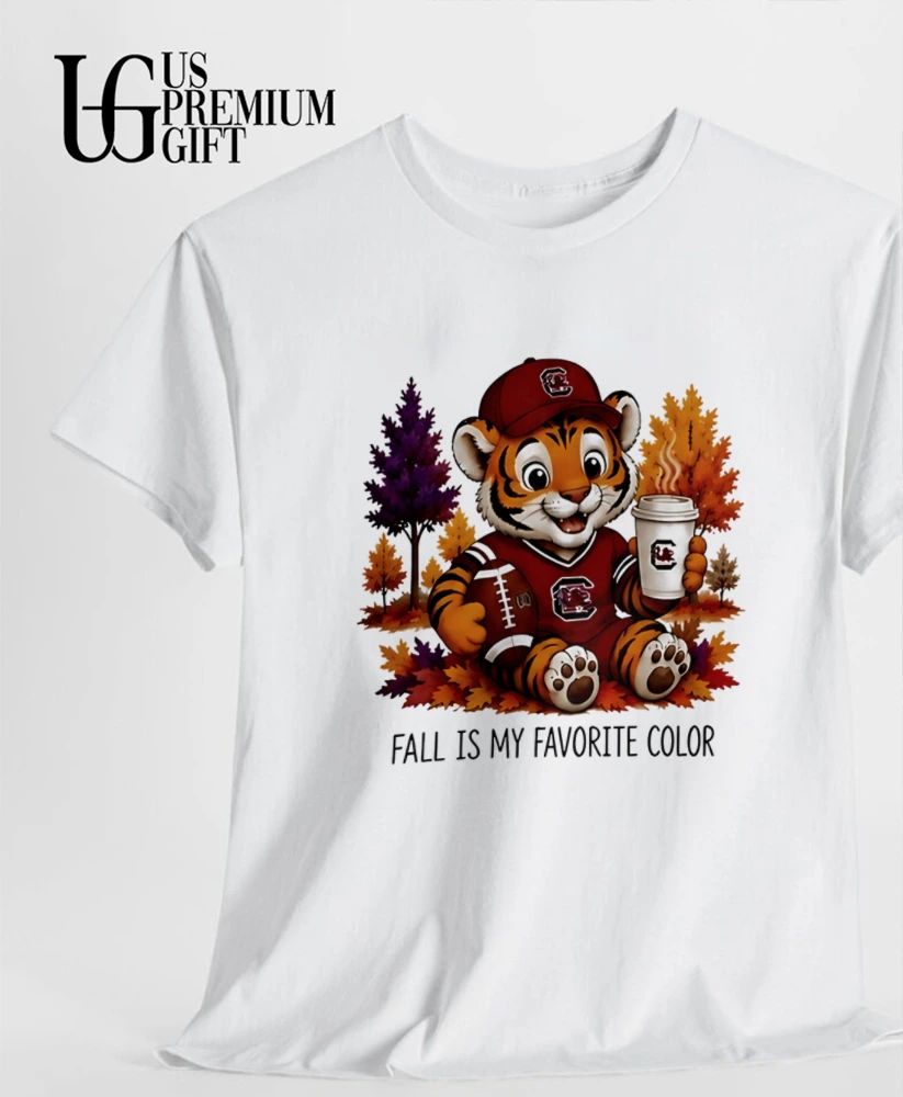South Carolina Gamecocks Tiger Fall Is My Favorite Color 2026 shirt