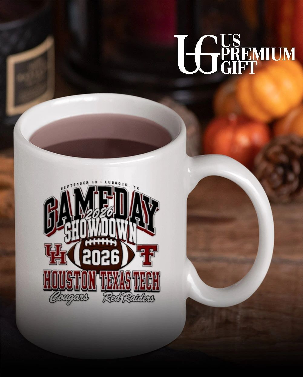 Houston Cougars vs Texas Tech Gameday Showdown September 18 2026 logo shirt