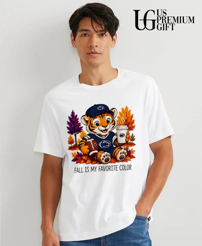 Penn State Nittany Lions Tiger Fall Is My Favorite Color 2026 shirt