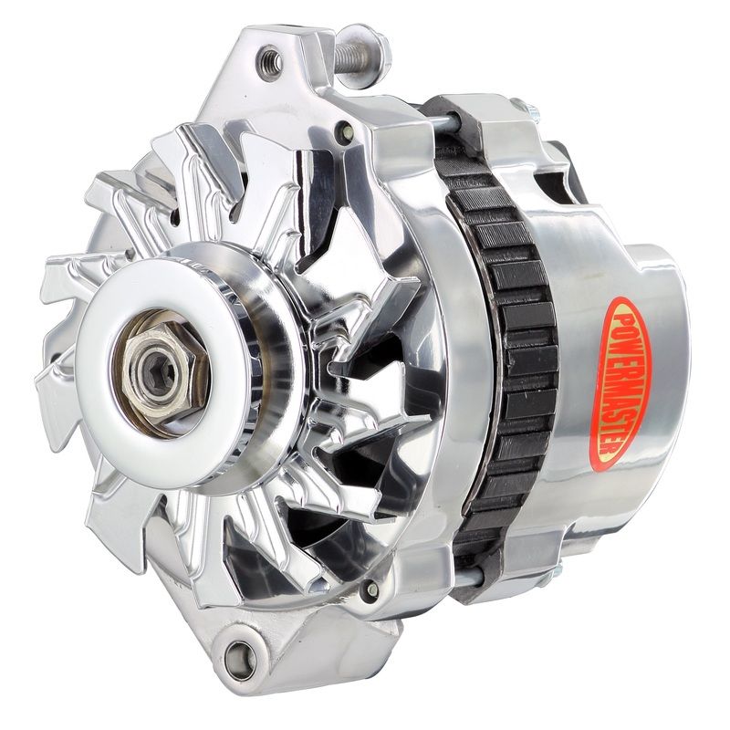 Powermaster 674011 GM CS130 Style Alternator 140 Amp Polished