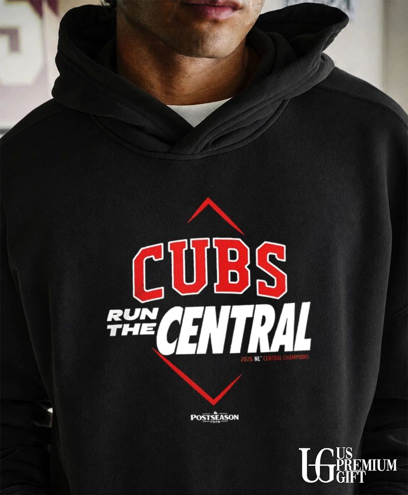 Run The Central Chicago Cubs 2026 NL Central Division Champions shirt